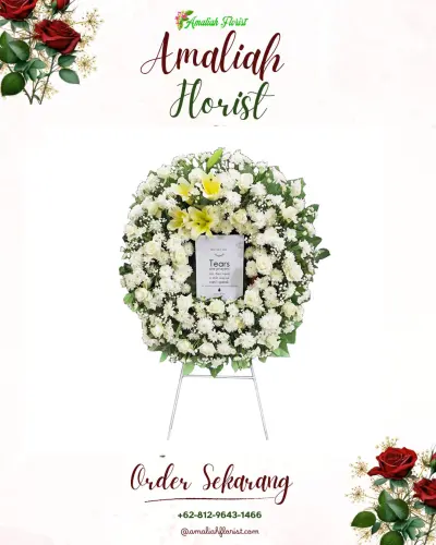 Krans Bunga Duka Cita cilincing